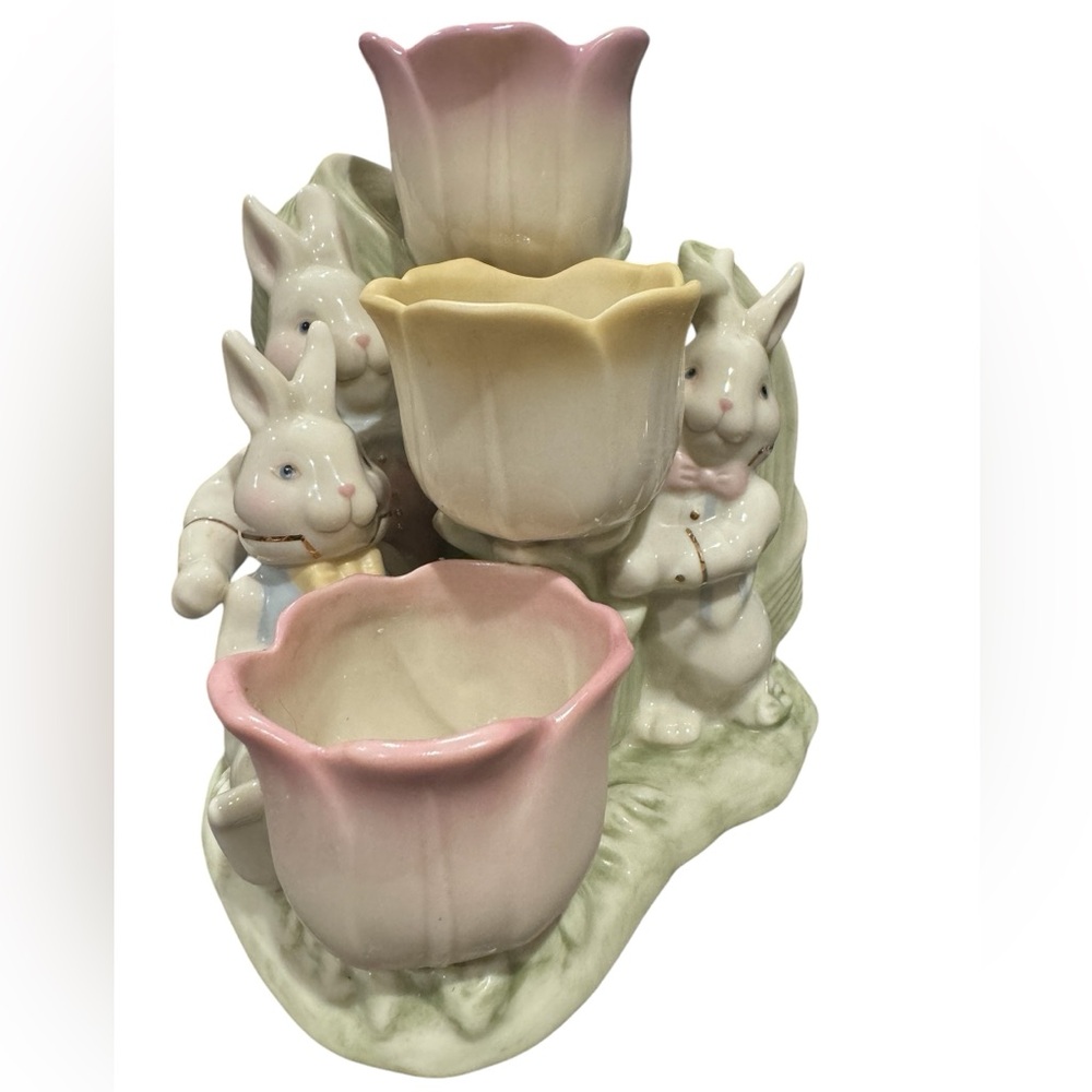 LENOX Occasions Vintage Easter Tulip Tealight Holder